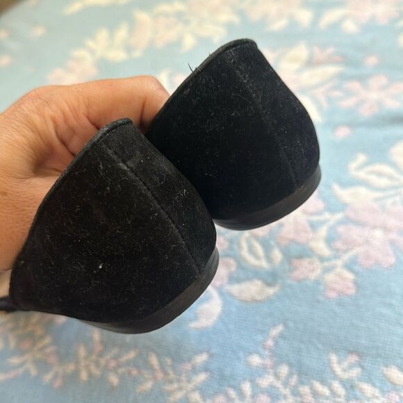 *Steve Madden* Sz 8 Calf-Hair Flats Loafers Black Cheetah-Print - Picture 5 of 7